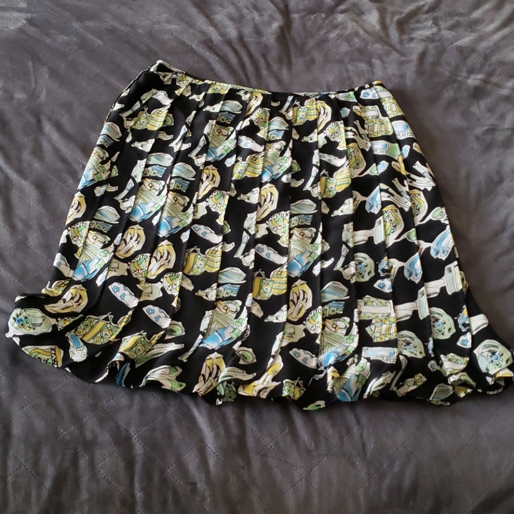 Silk skirt